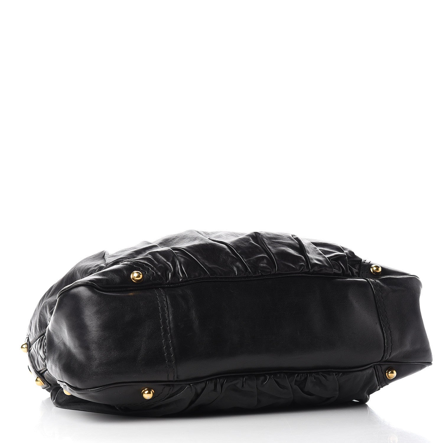 Gucci Calfskin Large Jockey Hobo Black 3 of 9