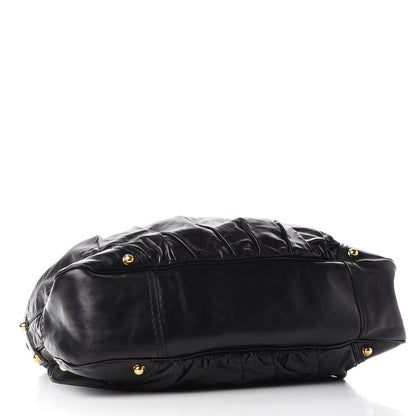 Gucci Calfskin Large Jockey Hobo Black 3 of 9