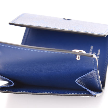Louis Vuitton Monogram Taiga Discovery Compact Wallet Cobalt 7 of 8