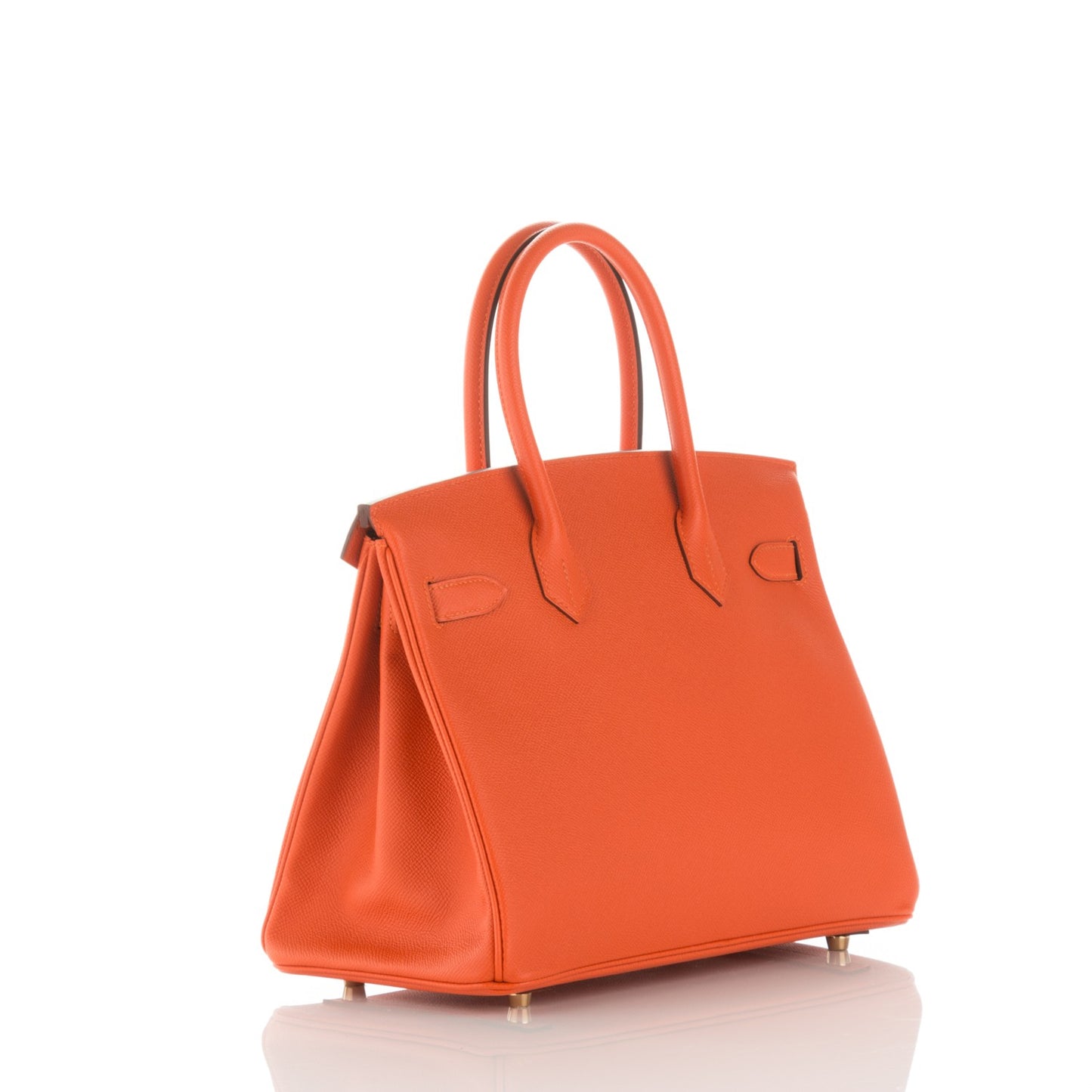 Epsom Birkin 30 Orange