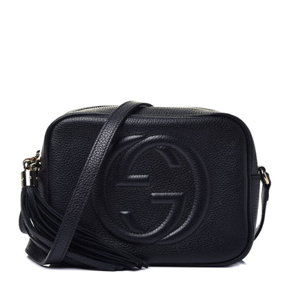 Gucci Pebbled Calfskin Small Soho Disco Bag Black 1 of 9