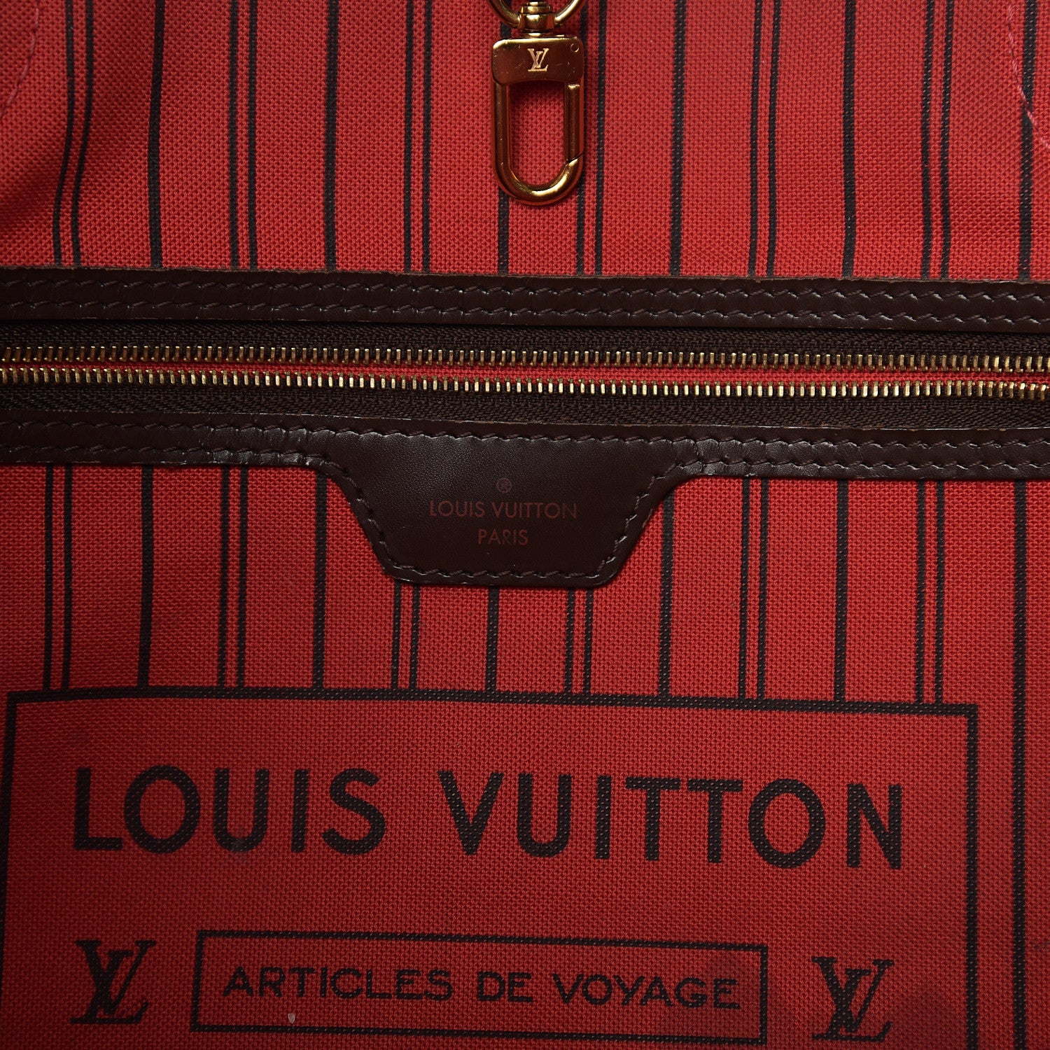 Louis Vuitton Damier Ebene Neo Neverfull GM 5 of 21