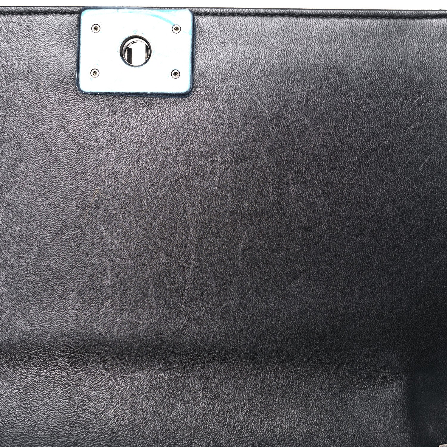 Chanel Lambskin Quilted New Medium Boy Flap Black 16 of 25