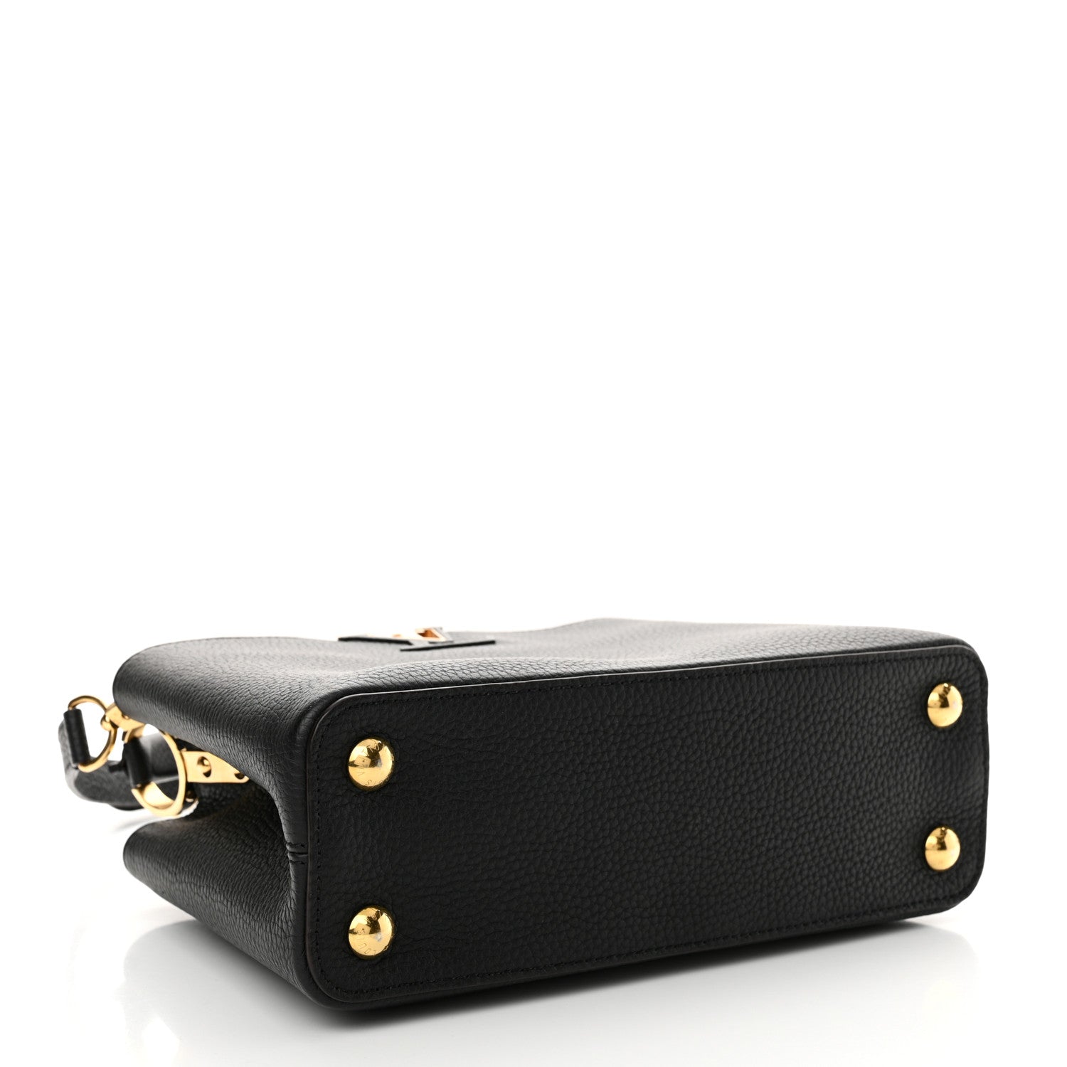 Louis Vuitton Taurillon Capucines BB Black 4 of 12