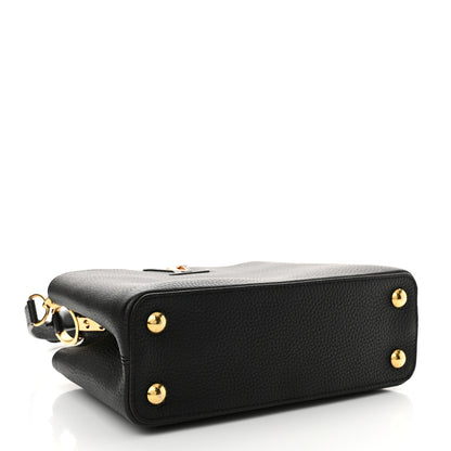 Louis Vuitton Taurillon Capucines BB Black 4 of 12