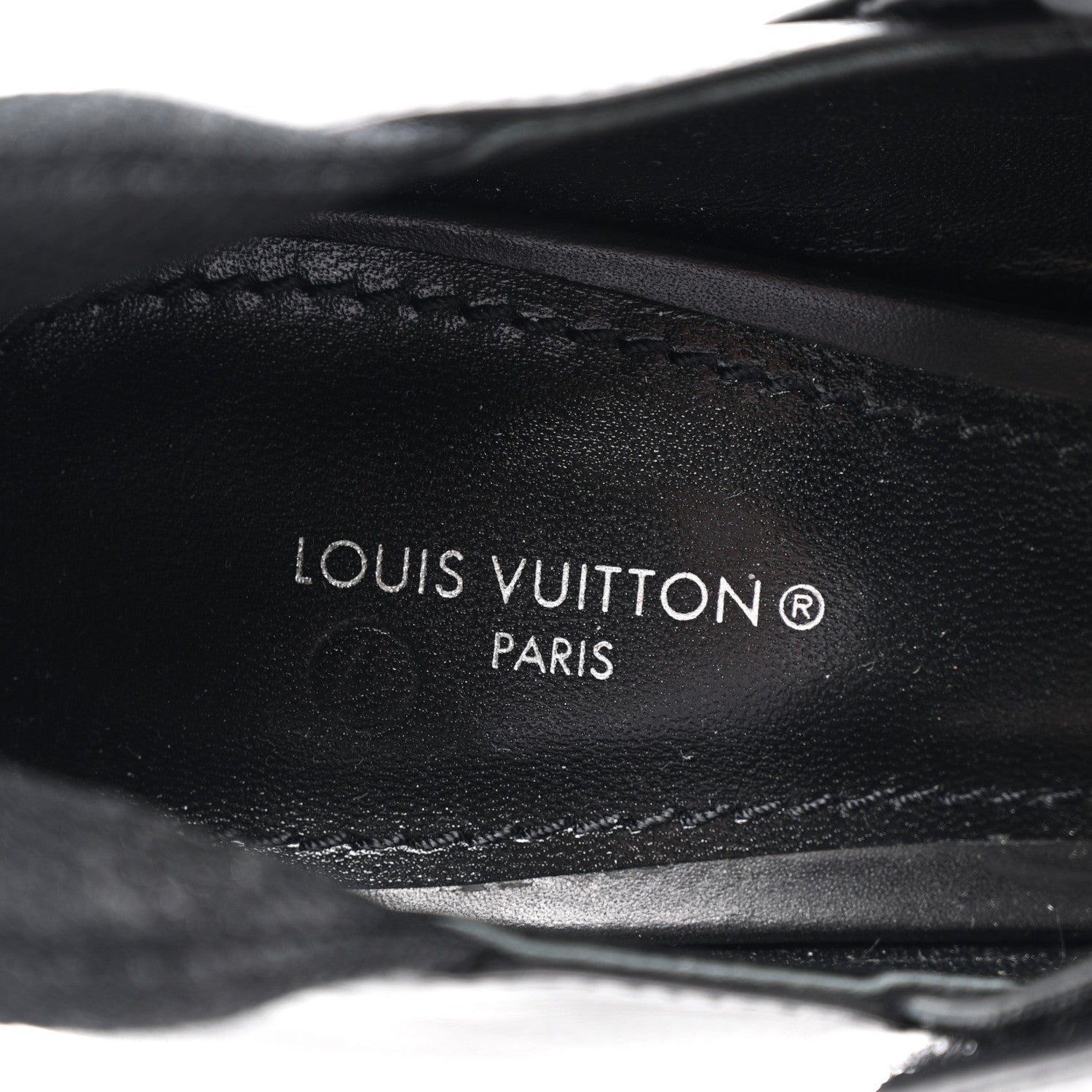 Louis Vuitton Calfskin Star Trail Ankle Pumps 39 Black 7 of 8