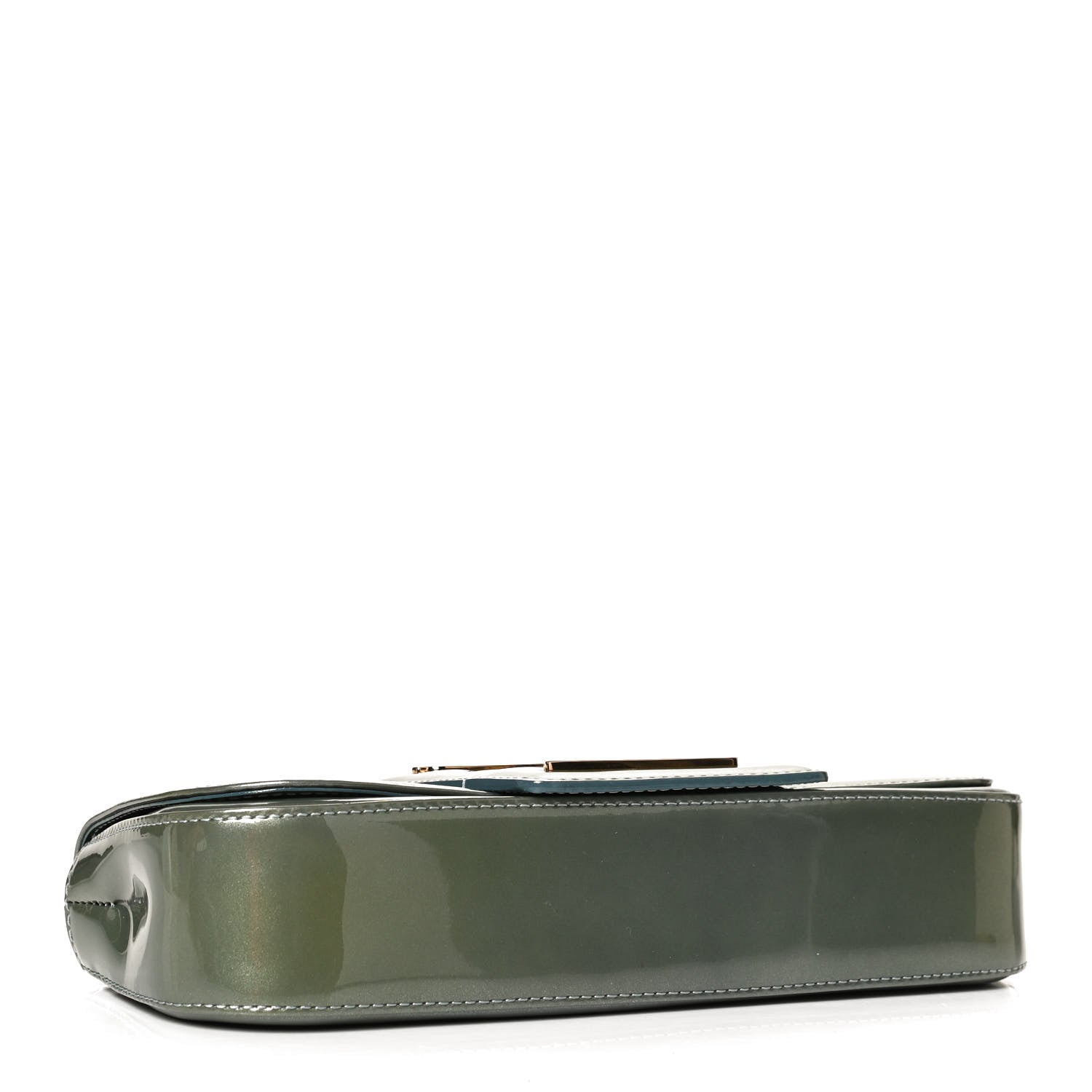 Louis Vuitton Patent Sobe Clutch Givre 5 of 11