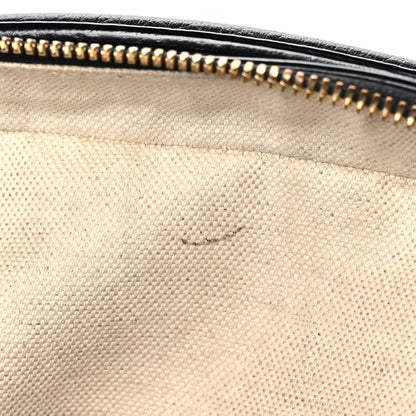 Gucci Grained Calfskin Sylvie Web Kingsnake Small Camera Bag Black Multicolor 18 of 22