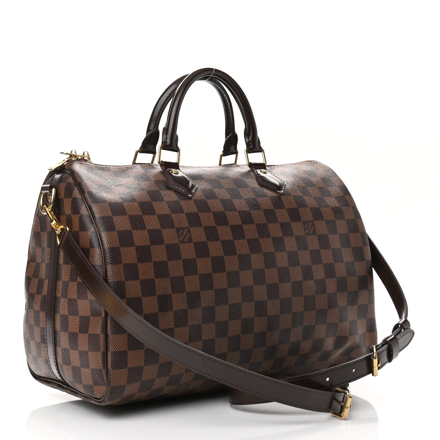 Louis Vuitton Damier Ebene Speedy Bandouliere 35 3 of 16