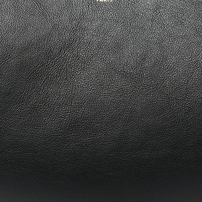 Celine Smooth Calfskin Medium Strap Ava Shoulder Bag Black 8 of 10
