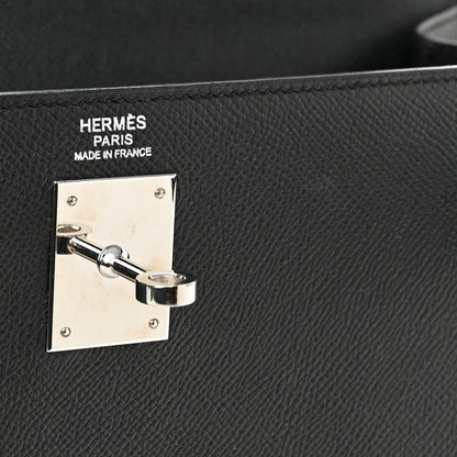 Hermes Epsom Kelly Sellier 32 Black 11 of 15