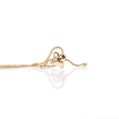 David Yurman 18K Yellow Gold Diamond Paveflex Station Bracelet 4 of 4