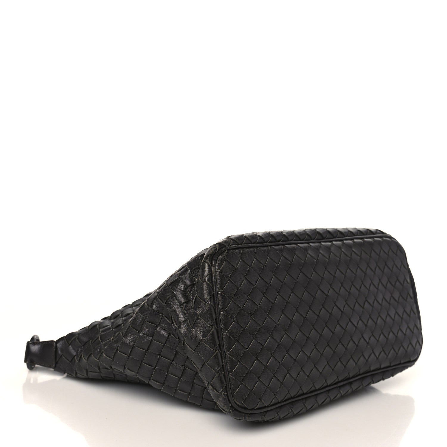 Bottega Veneta Nappa Intrecciato Small Shoulder Bag Ebano 3 of 8
