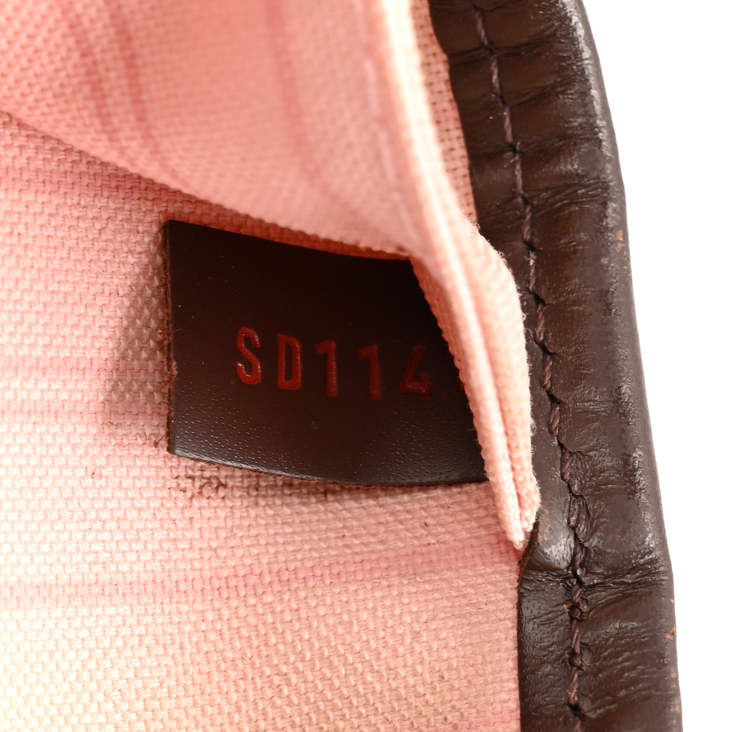 Louis Vuitton Damier Ebene Neo Neverfull MM Rose Ballerine 9 of 13