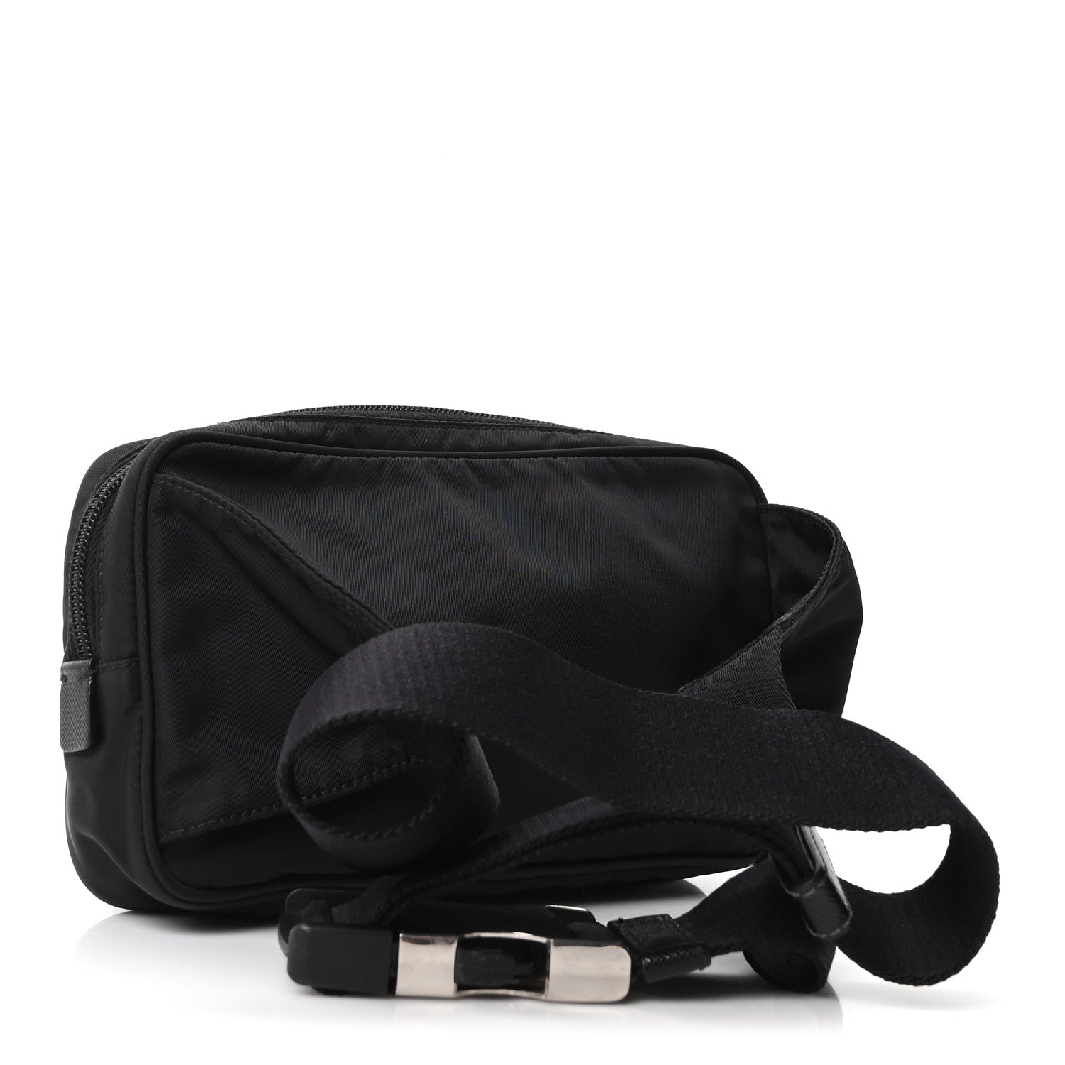 Prada Tessuto Nylon Belt Bag Black 3 of 11