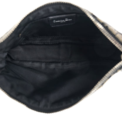 Christian Dior Monogram Shoulder Bag Pochette Black 5 of 13