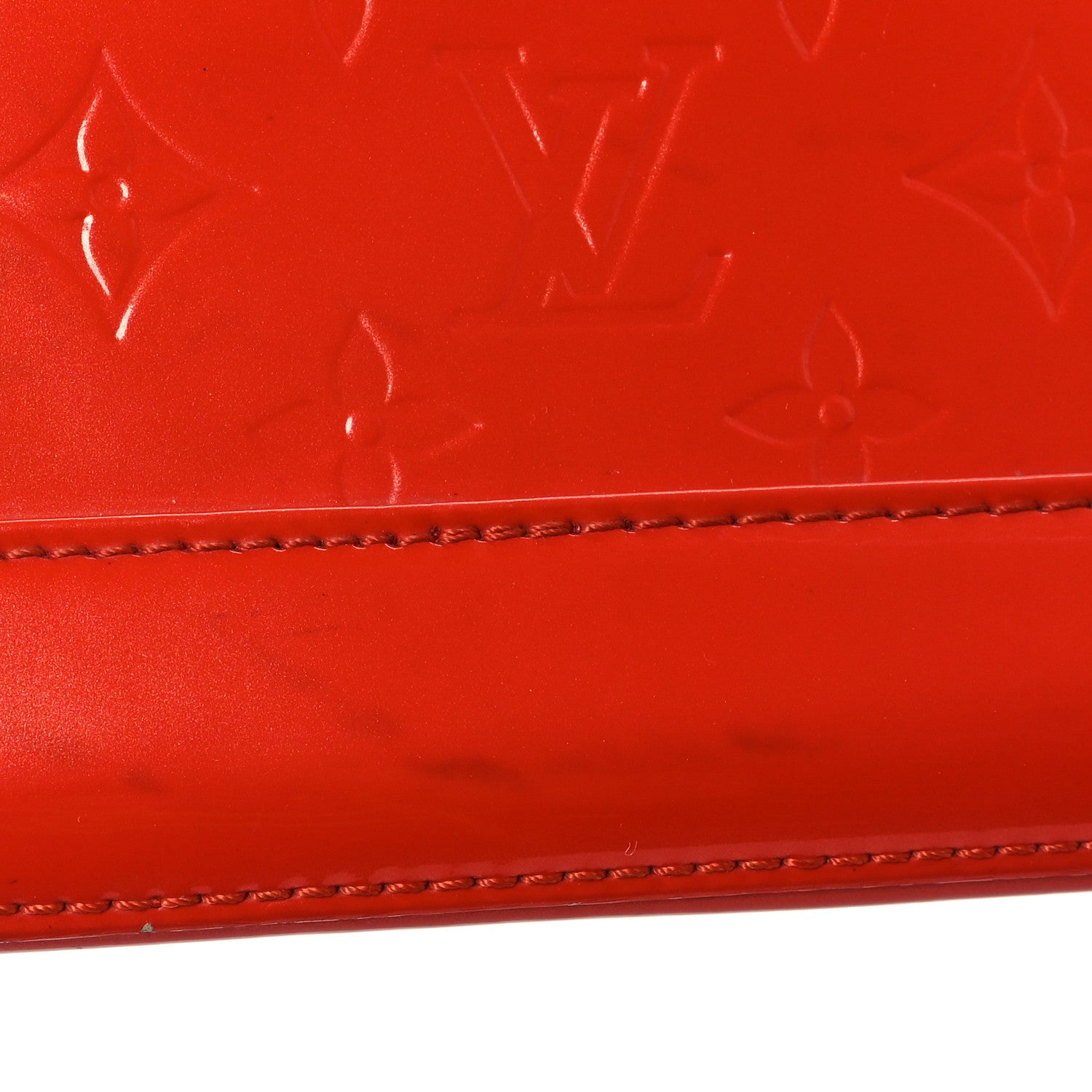 Louis Vuitton Vernis Alma GM Orange Sunset 10 of 11