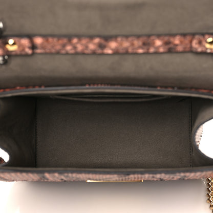 Fendi Snakeskin F is Fendi Small Kan I Shoulder Bag Macaron 5 of 9