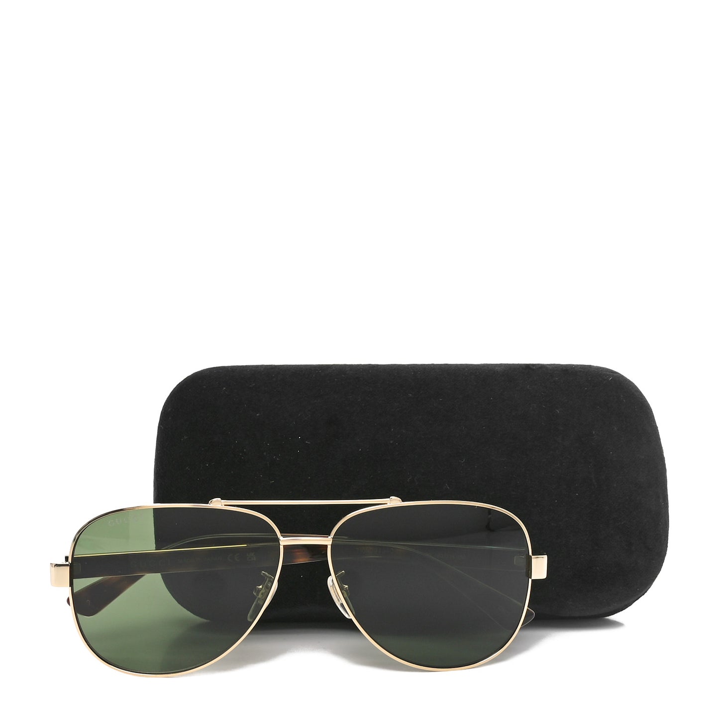 Web Aviator Sunglasses GG0528S Tortoise