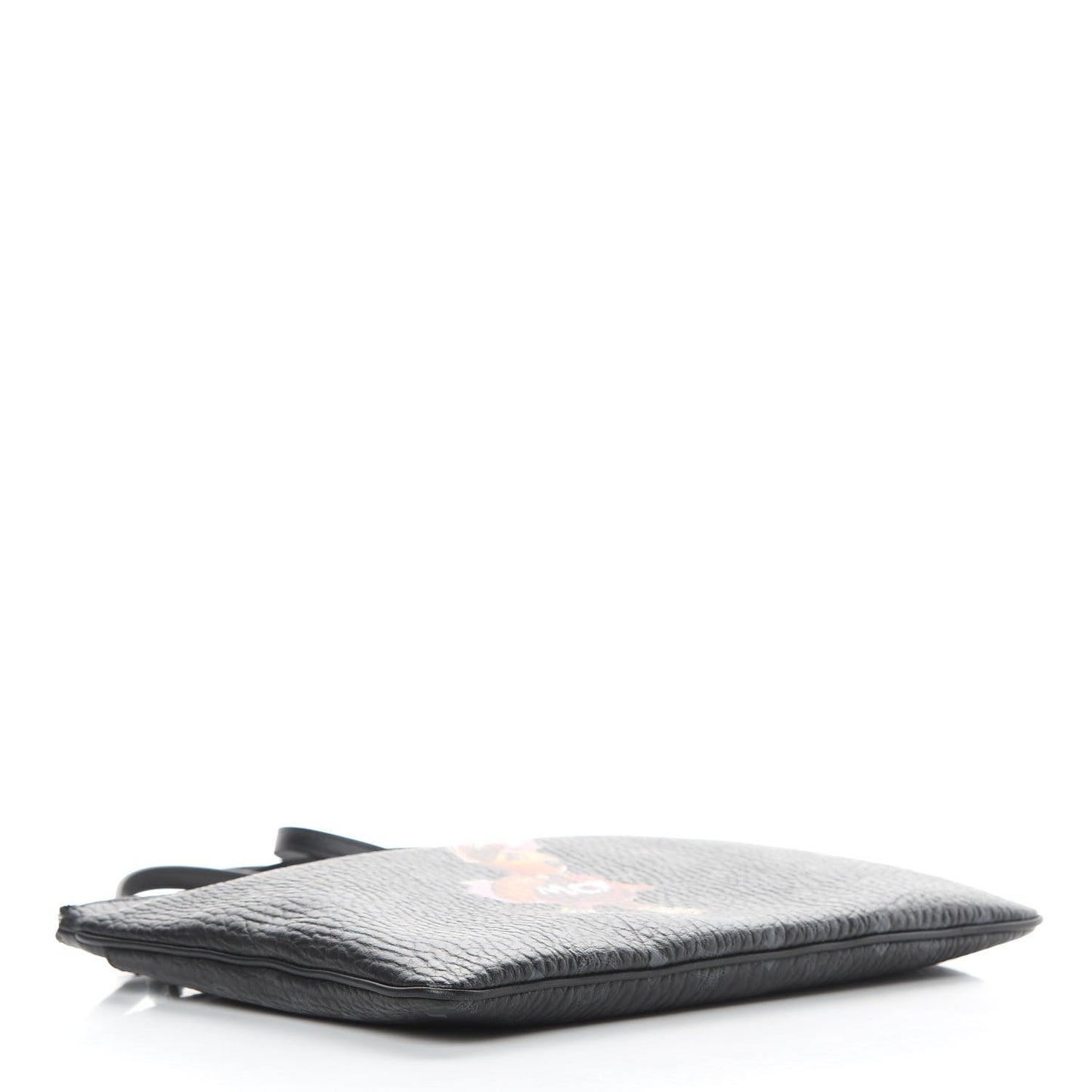 Visetos Medium Punk Rabbit Crossbody Pouch Black