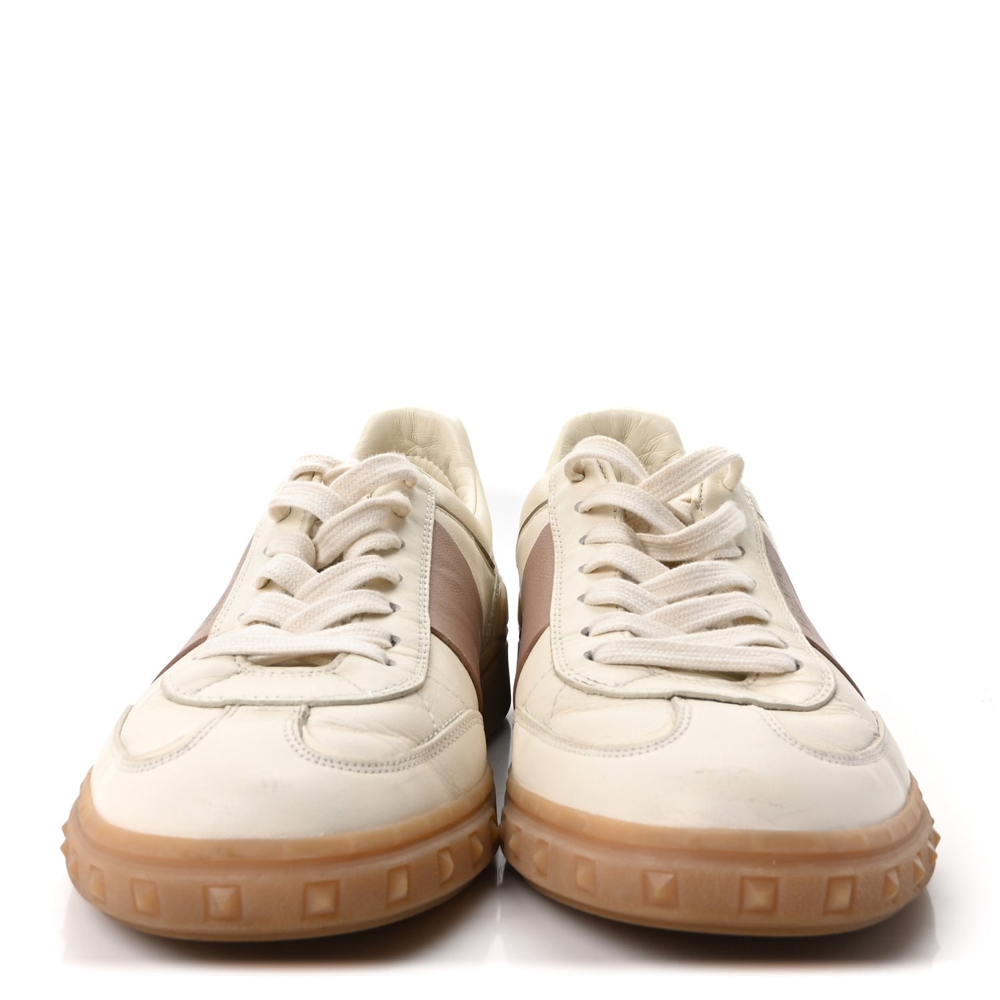 Calfskin Nappa Upvillage Sneakers 40 Ivory Rose Cannelle Skin Ambra