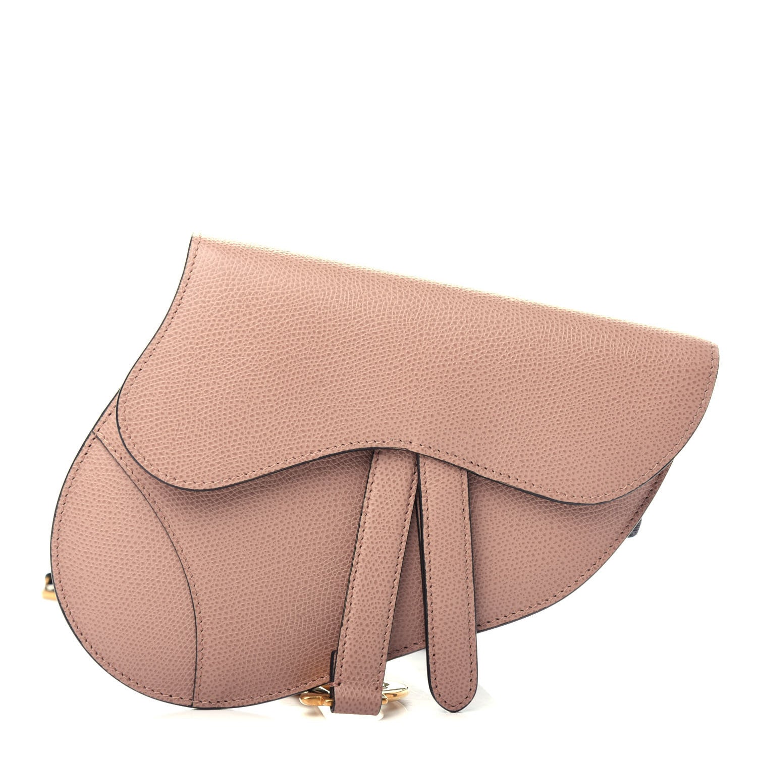 Christian Dior Grained Calfskin Saddle Belt Bag Fard 1 of 9