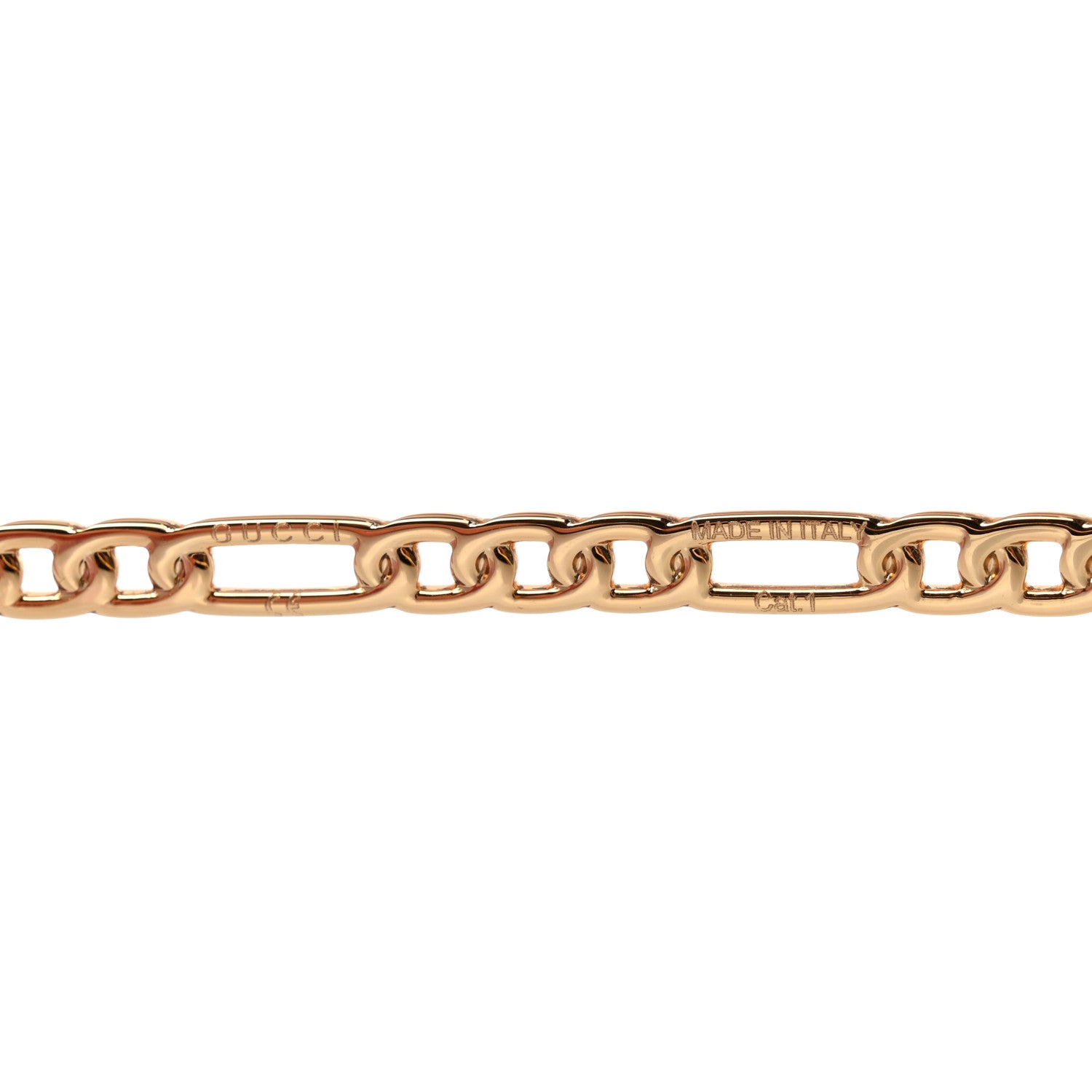 Gucci Metal Chain Cat Eye GG0977S Sunglasses Havana Pink 5 of 7