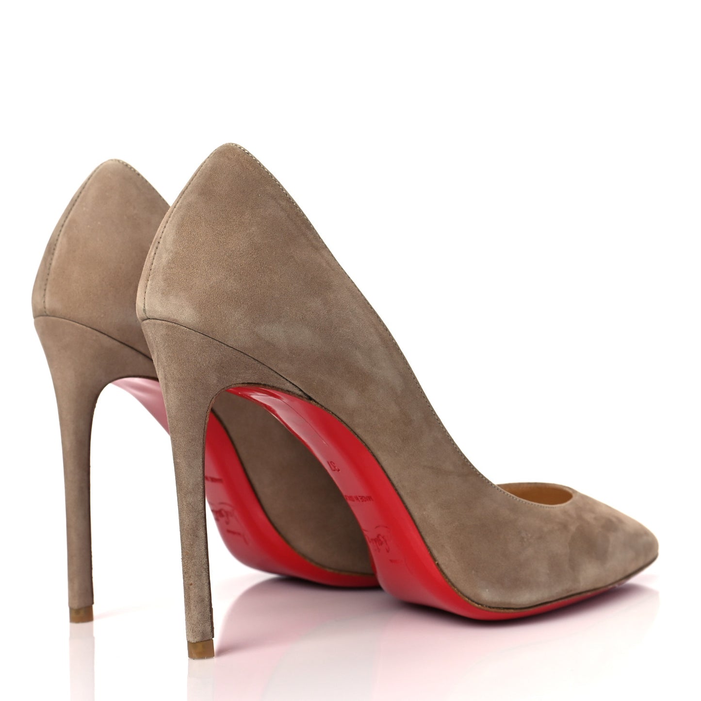 Suede Pigalle Follies 100 Pumps 37 Fennec