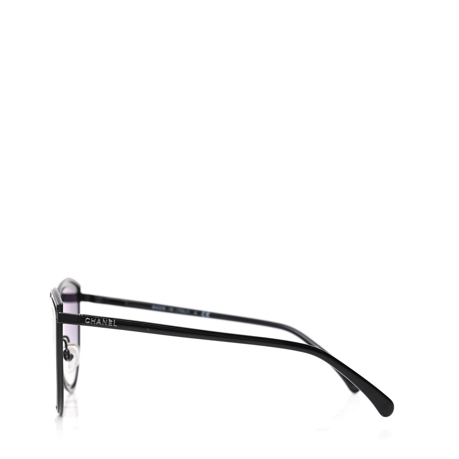 Chanel Cat Eye Sunglasses 4222 Black 3 of 8