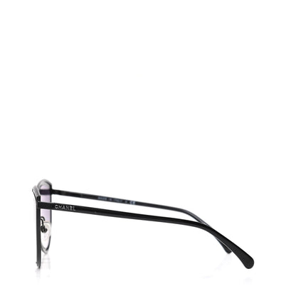 Chanel Cat Eye Sunglasses 4222 Black 3 of 8