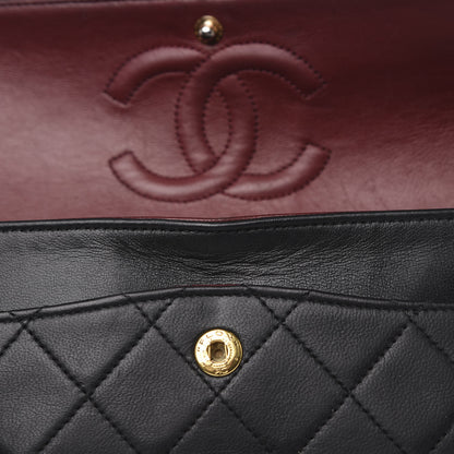 Chanel Lambskin Quilted Small Double Flap Black 15 of 15