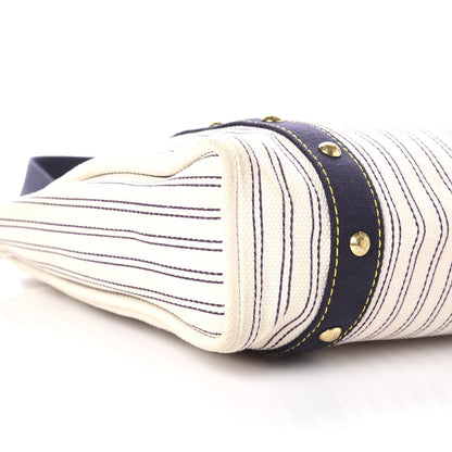 Louis Vuitton Toile Antigua Cabas MM White 10 of 12