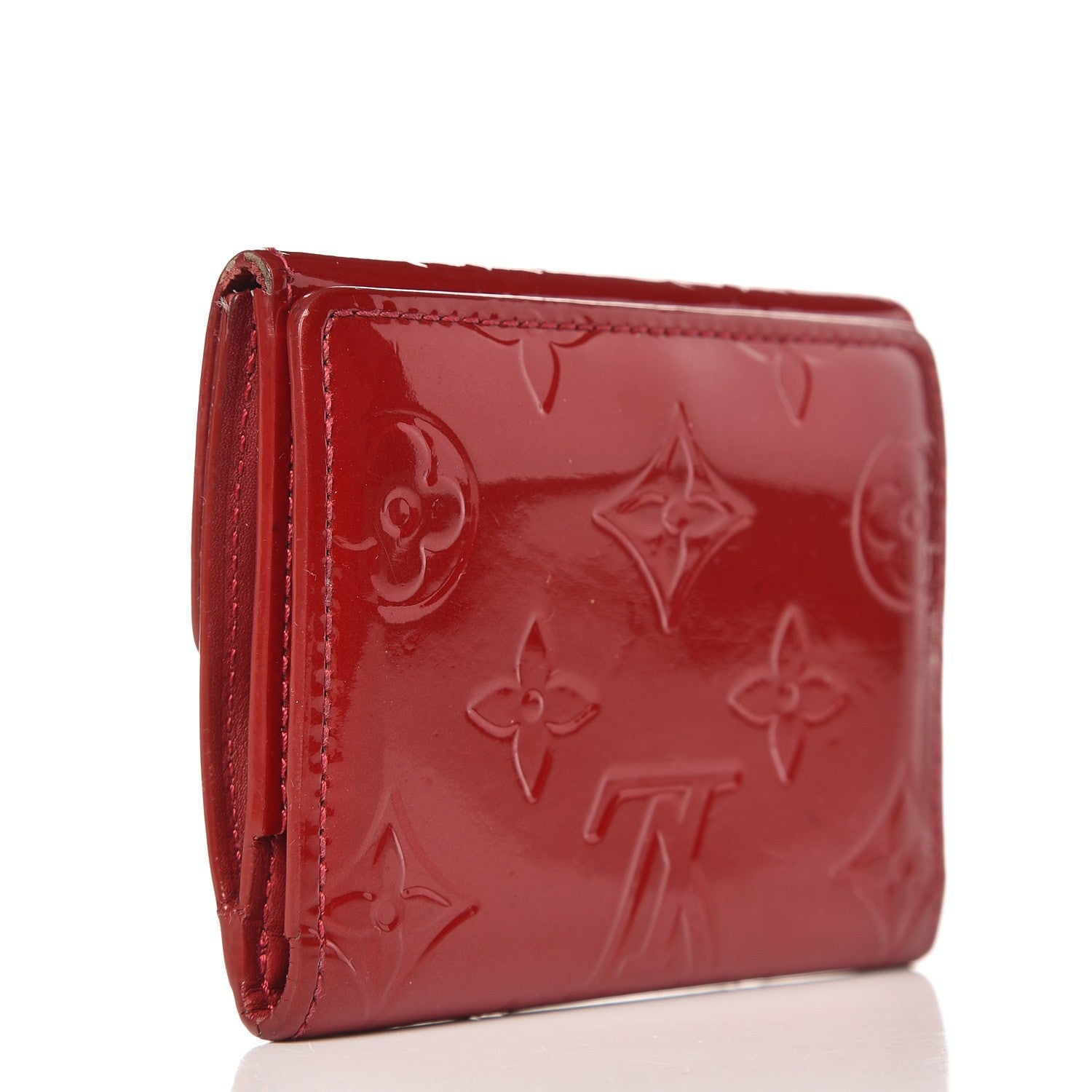Louis Vuitton Vernis Ludlow Wallet Pomme D'Amour 3 of 14