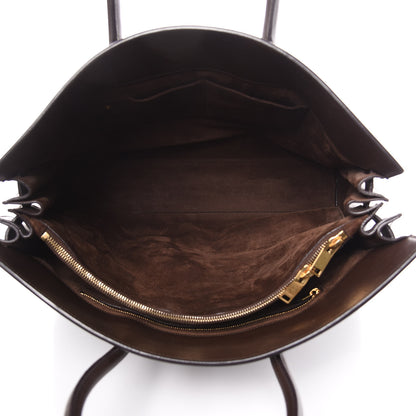 Saint Laurent Calfskin Large Sac De Jour Carryall Dark Brown 5 of 15