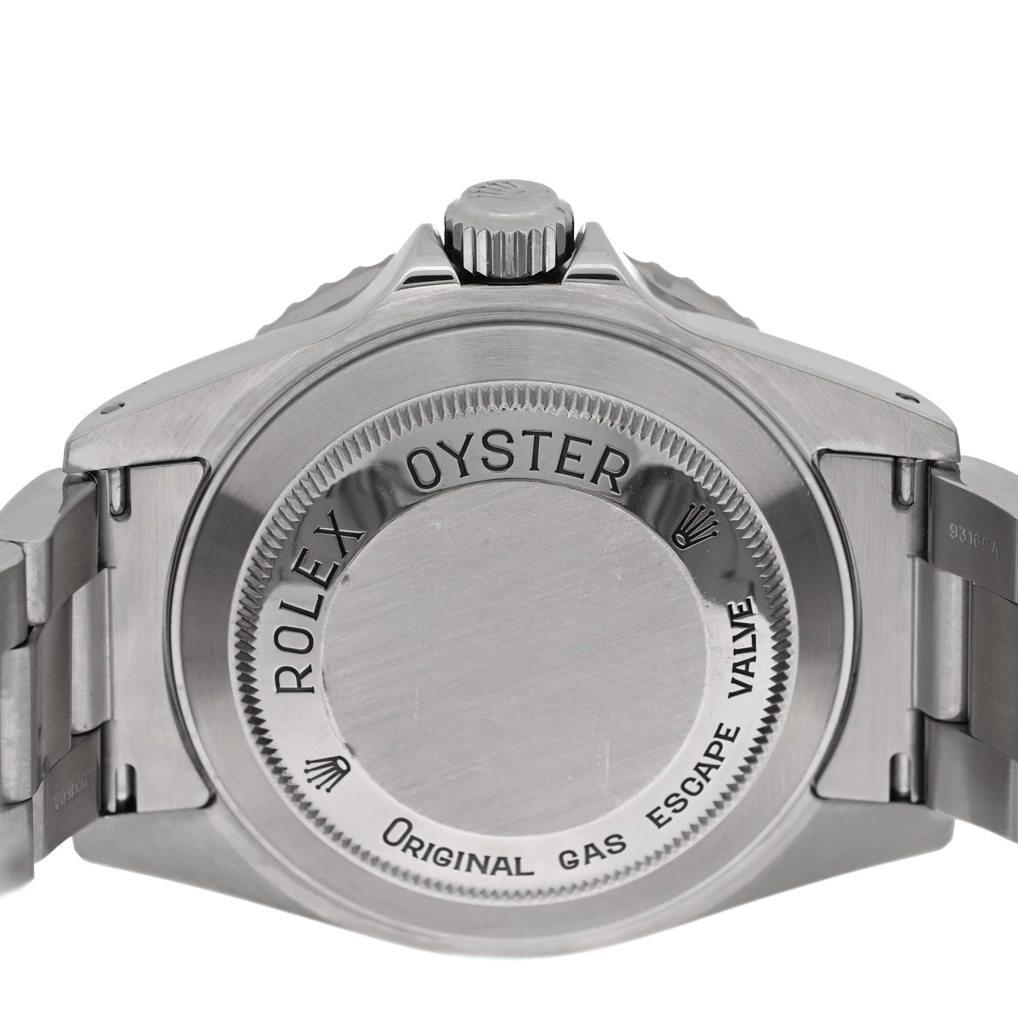 Stainless Steel 40mm Sea-Dweller Oyster Perpetual Watch Black 16600