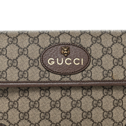 Gucci GG Supreme Monogram Neo Vintage Web Belt Bag Brown 8 of 10