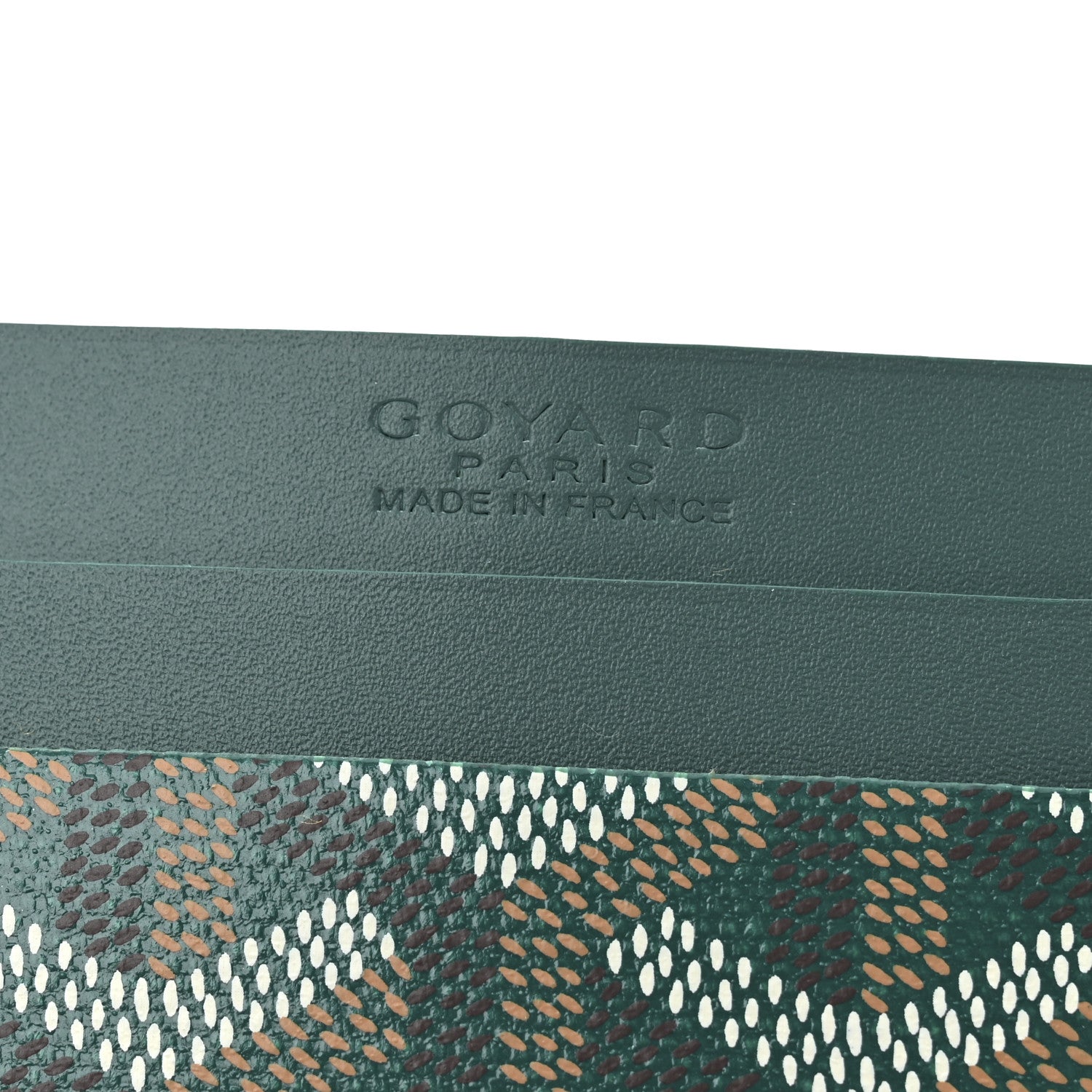 Goyard Goyardine Saint Sulpice Card Holder Green 6 of 8