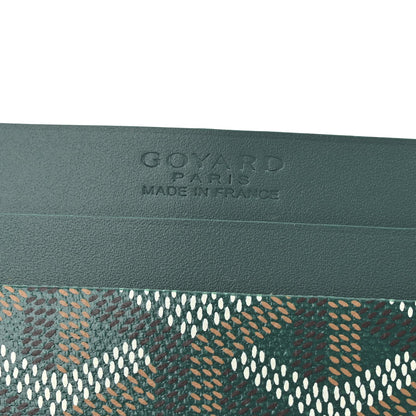 Goyard Goyardine Saint Sulpice Card Holder Green 6 of 8