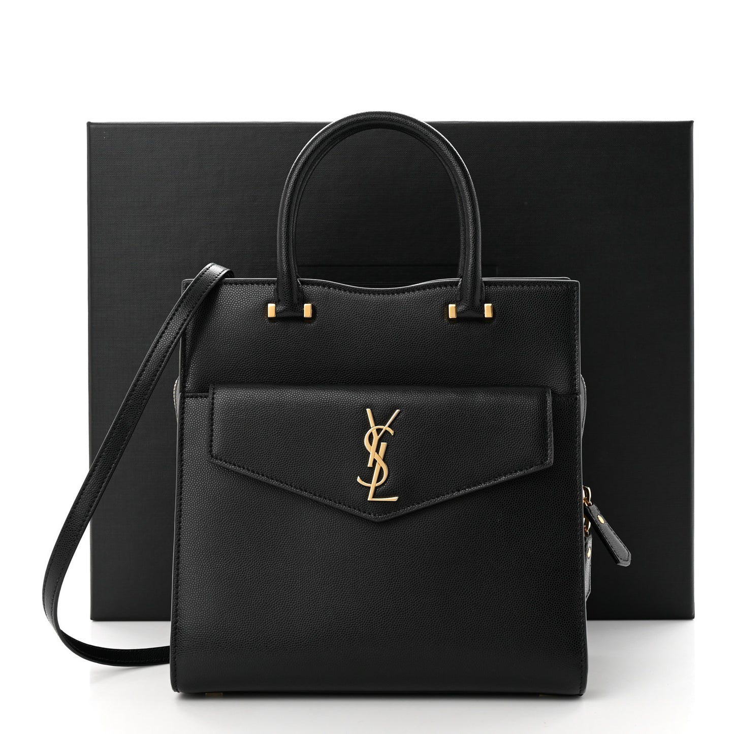 Grain De Poudre Small Uptown Tote Black