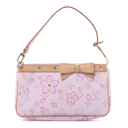 Louis Vuitton Monogram Cherry Blossom Pochette Accessories Pink 1 of 10