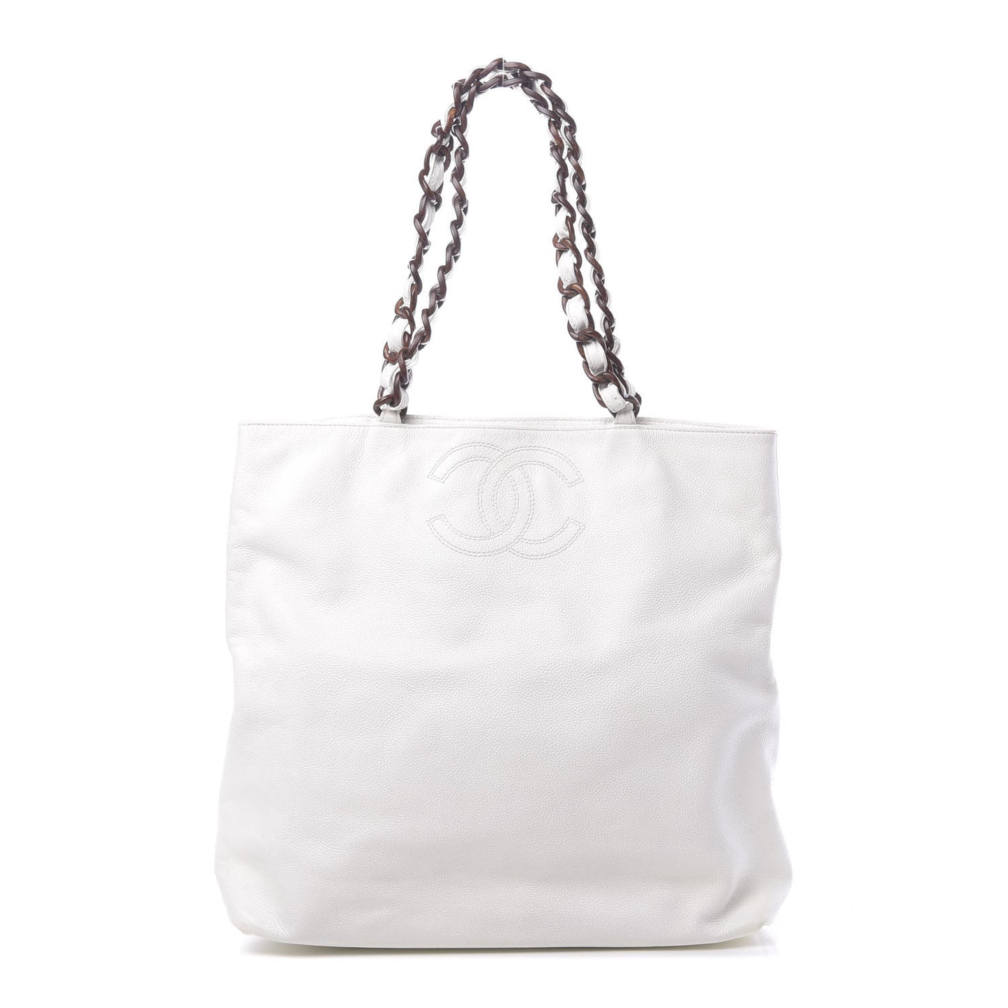 Caviar CC Tote White