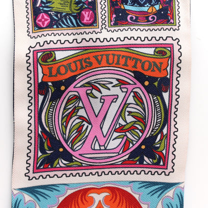 Louis Vuitton Silk Lettre A Louis Bandeau White 2 of 7