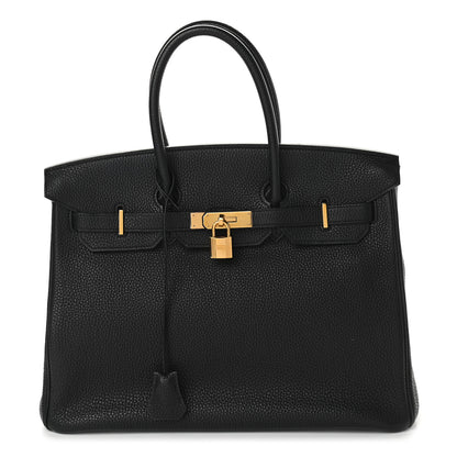 Hermes Togo Birkin 35 Black 1 of 10