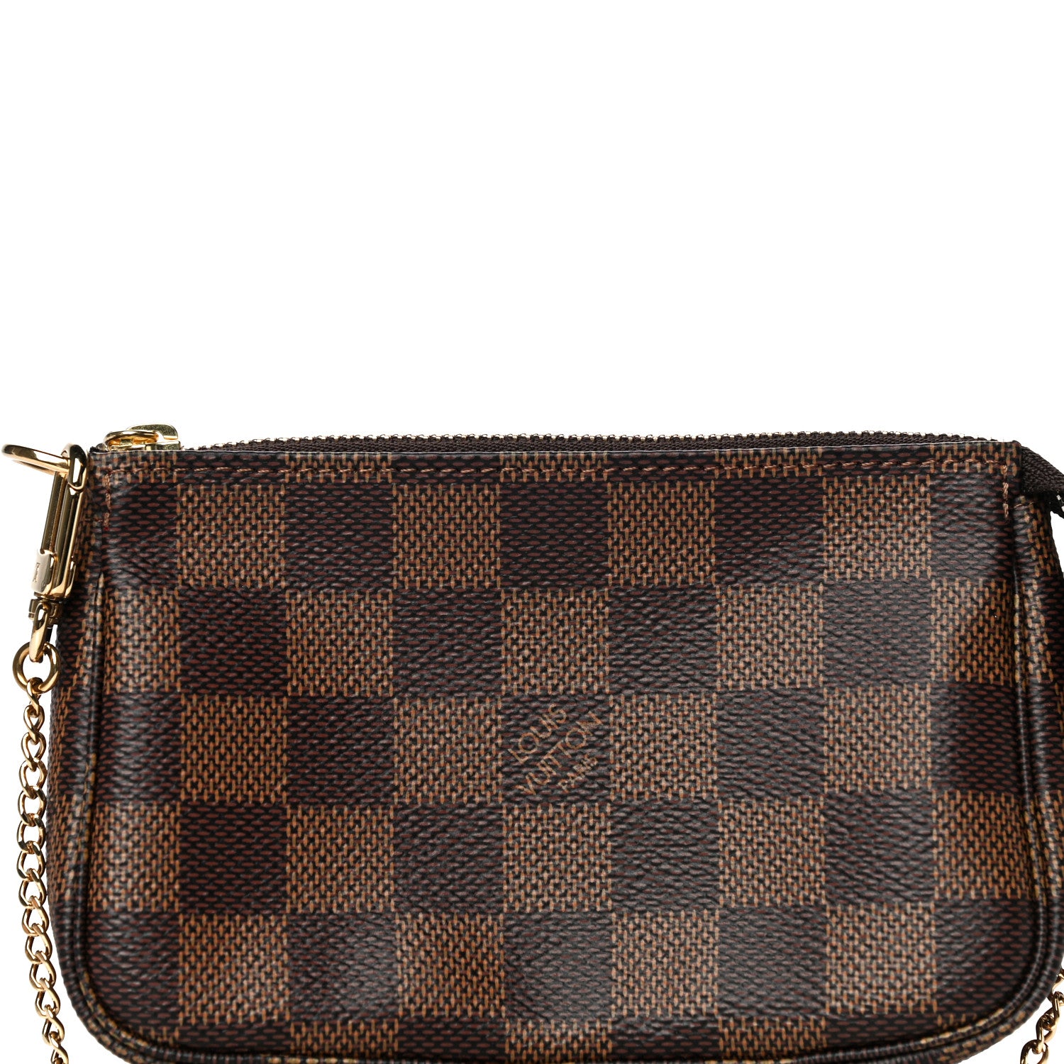 Louis Vuitton Damier Ebene Mini Pochette Accessories 8 of 11