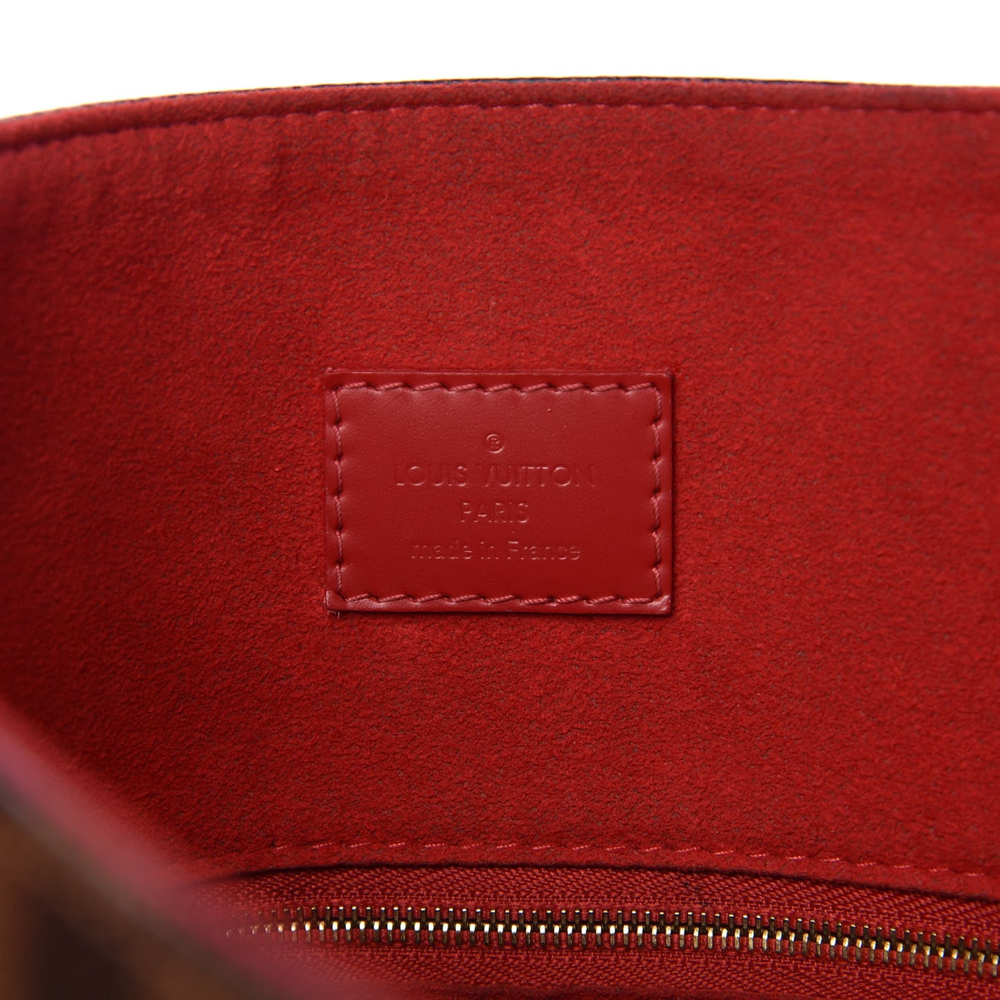 Damier Ebene Caissa Hobo Cherry