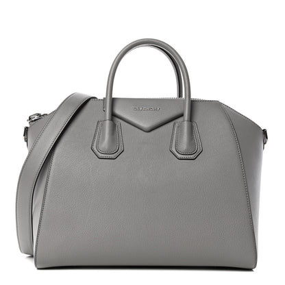 Givenchy Sugar Goatskin Medium Antigona Light Grey 1 of 17