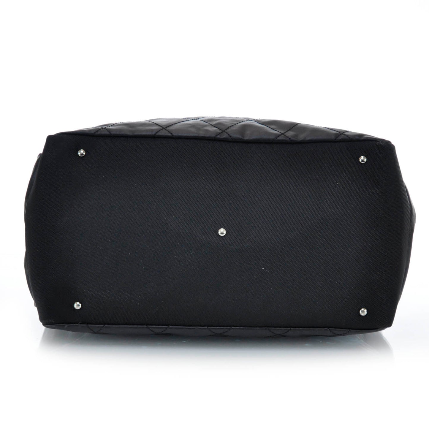 Coated Canvas Paris Biarritz XL Travel Bag Black
