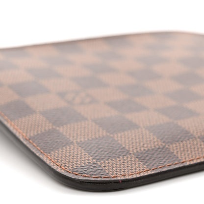Louis Vuitton Damier Ebene Neverfull MM GM Pochette Rose Ballerine 7 of 8