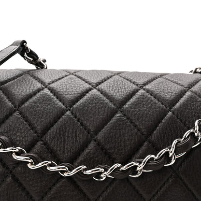 Chanel Deerskin Quilted Casual Journey Flap Brown 8 of 10