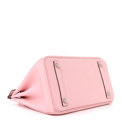 Hermes Swift Birkin 25 Rose Sakura 4 of 12